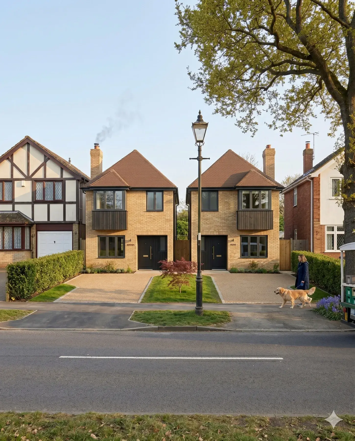 Completion — Two contemporary homes, street rhythm preserved